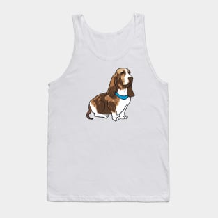 Basset Hound Dog Tank Top